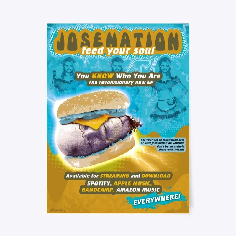 Jose Nation Feed Your Soul Poster