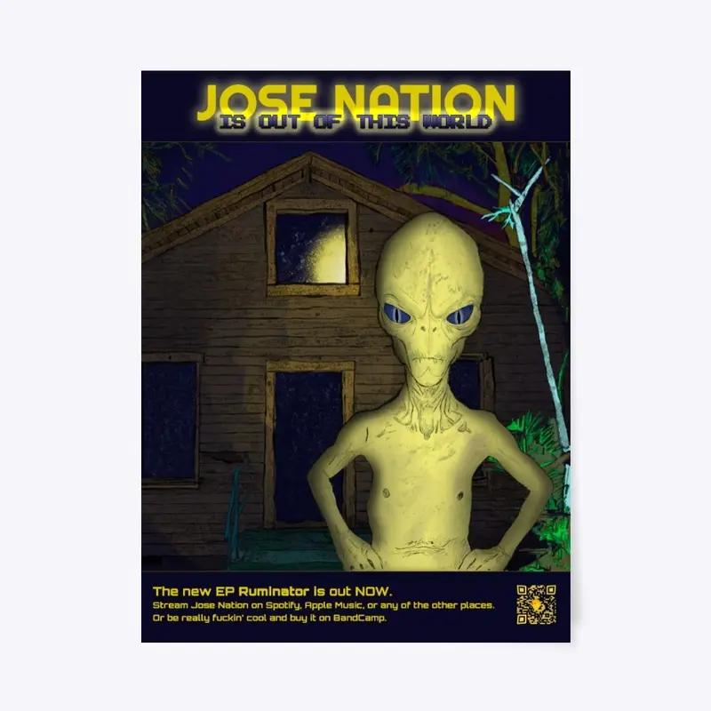 Jose Nation Out Of This World Poster